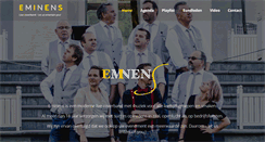 Desktop Screenshot of eminens.be